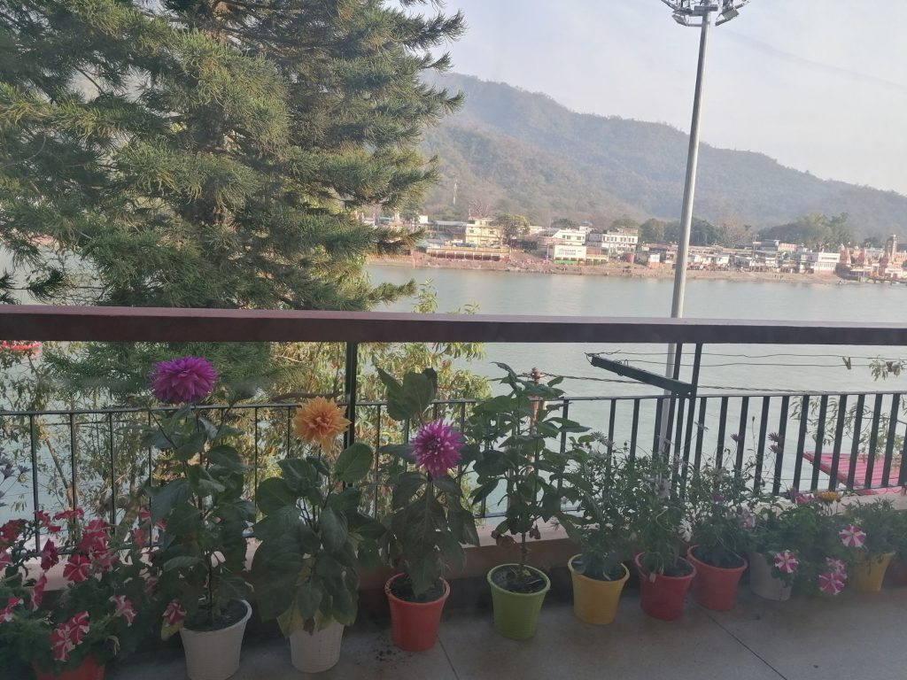 A Gangesz a Guru Nivas-ból, Rishikesh